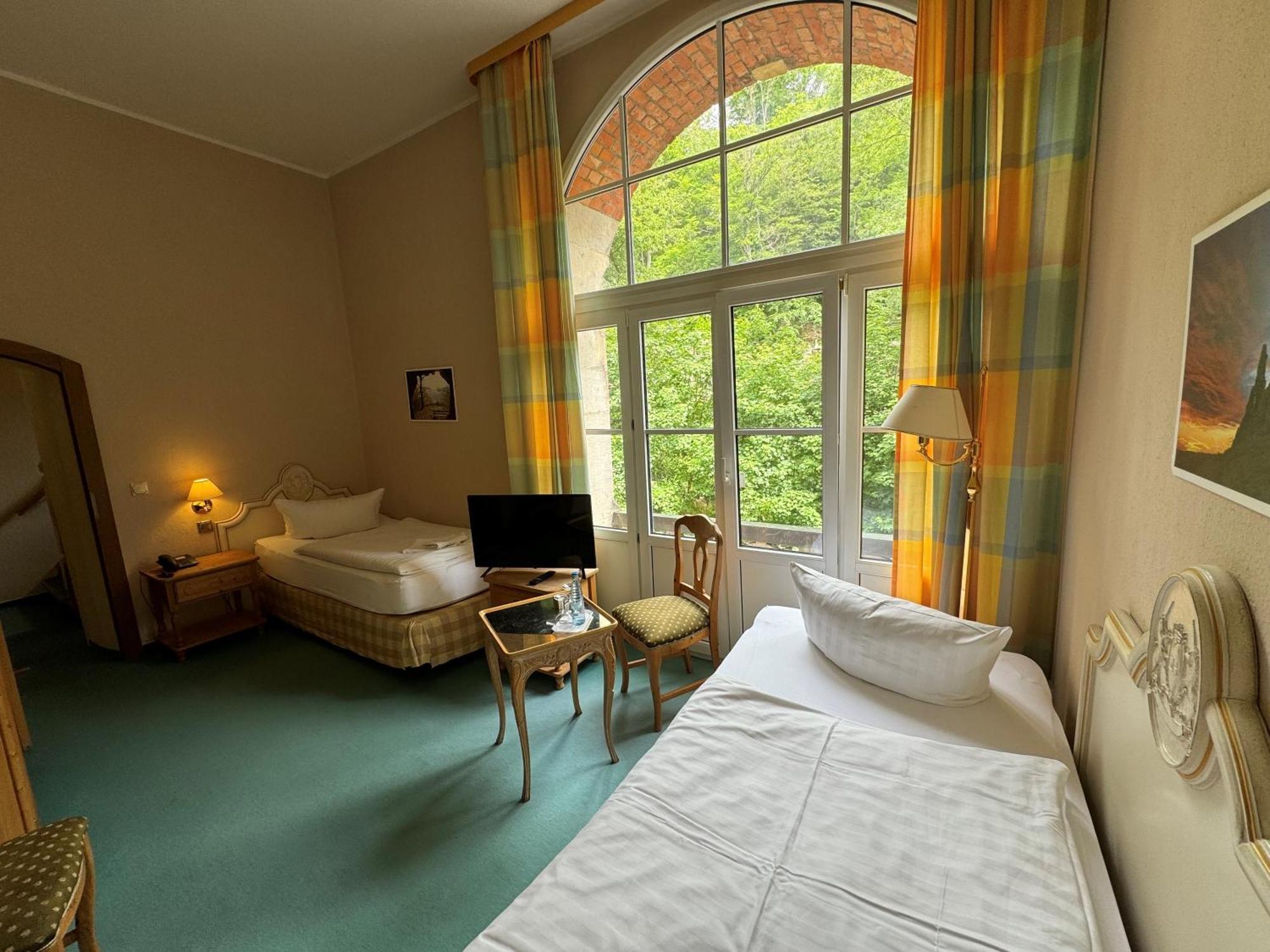 Hotel Bodeblick Thale Exteriör bild
