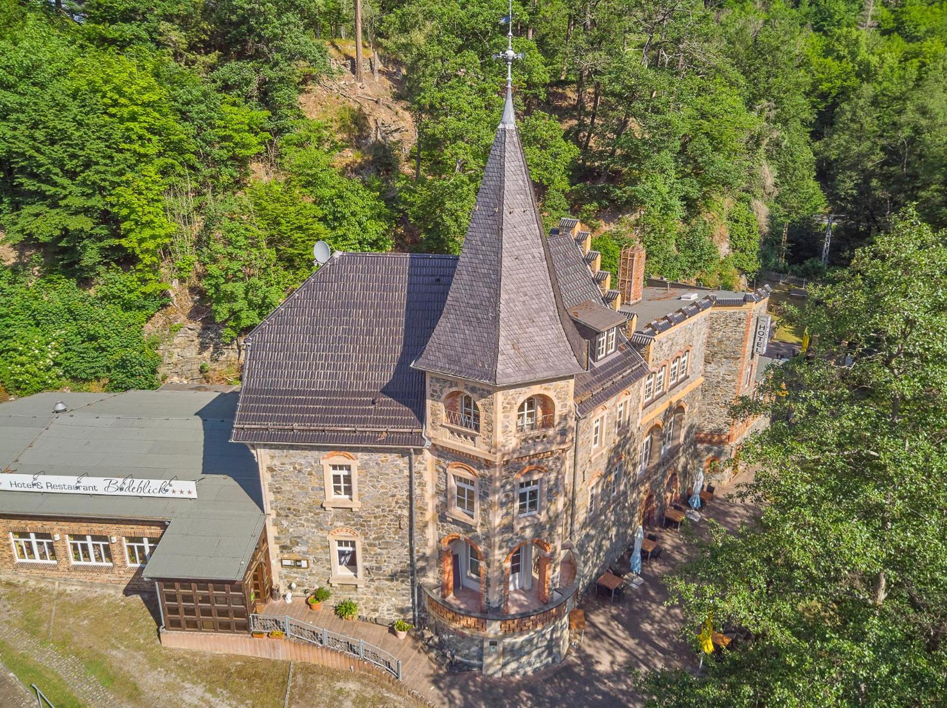 Hotel Bodeblick Thale Exteriör bild