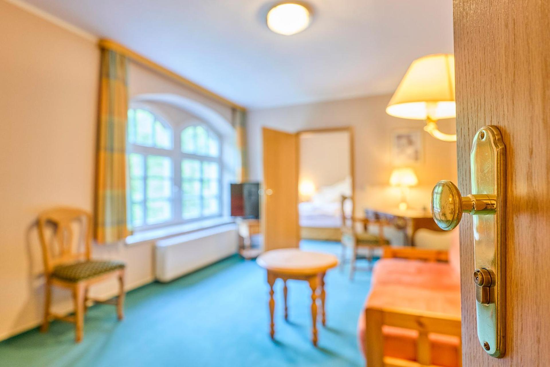 Hotel Bodeblick Thale Exteriör bild